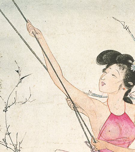 西吉县-胡也佛的仕女画和最知名的金瓶梅秘戏图